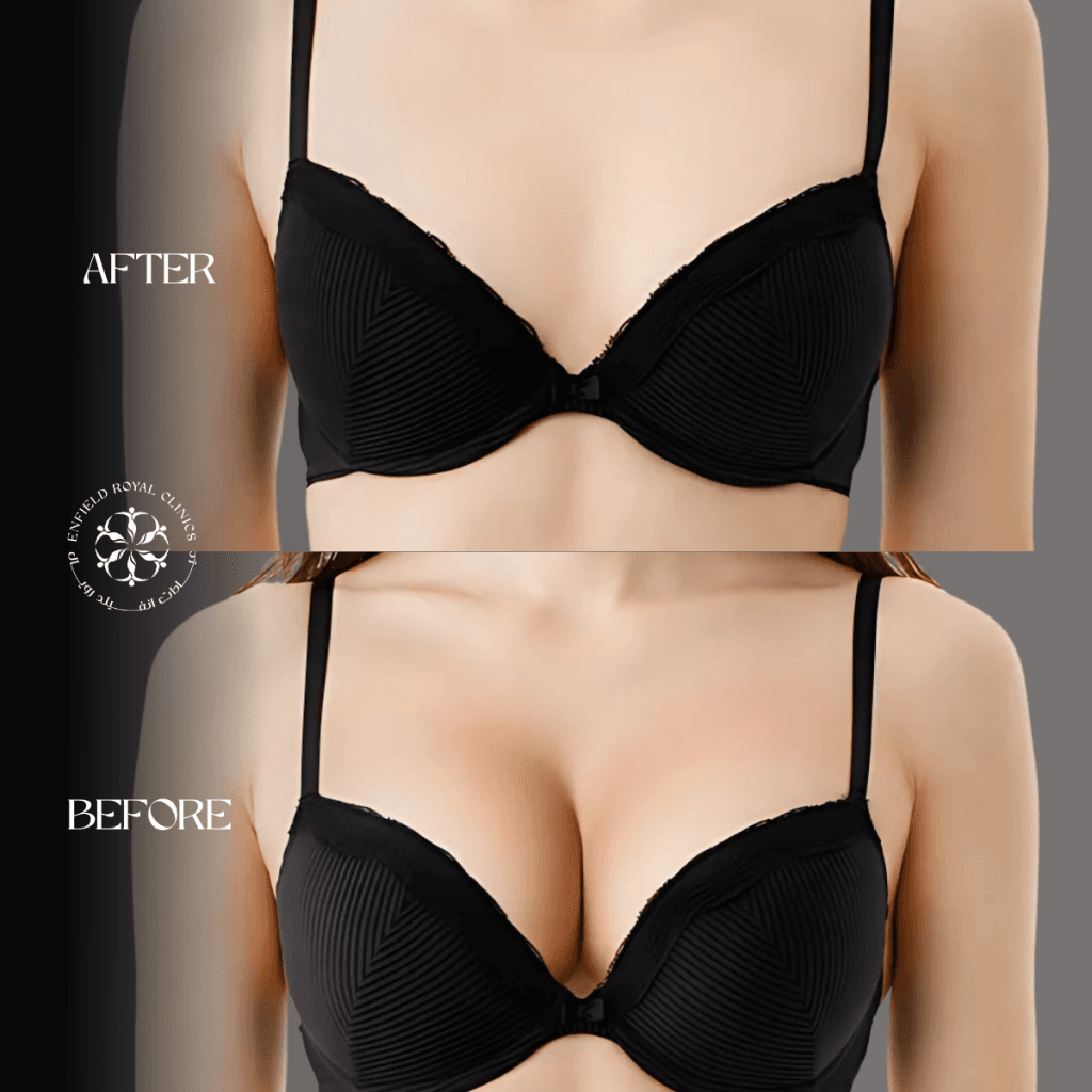 Breast Reduction before after results