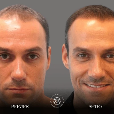 Hair Transplant before after images